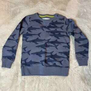 Mini Boden Boys Sharks Sweatshirt - Size 7-8
